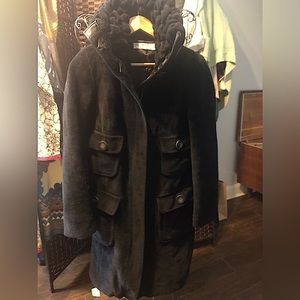 PERRY ELLIS Angora Wool coat, cotton lined 💞